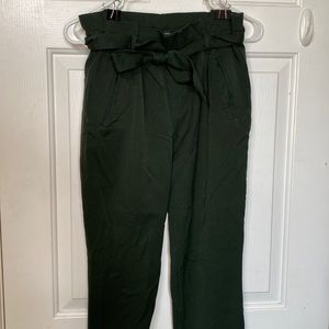 Zarra green trousers